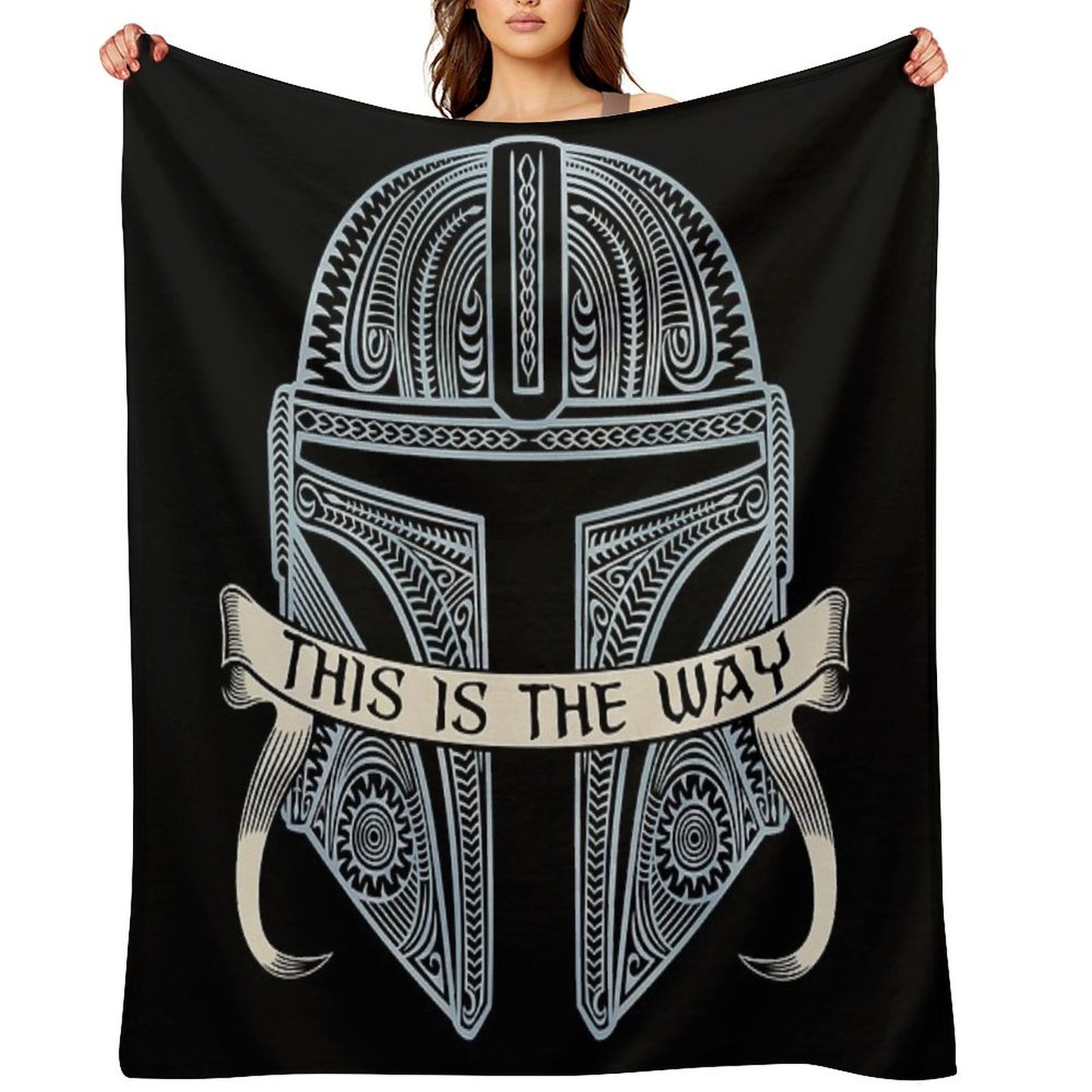 This Is The Way - Tattoo Throw Blanket