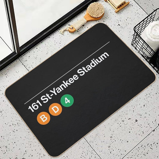 161 St Yankee Stadium Station Bath Mat