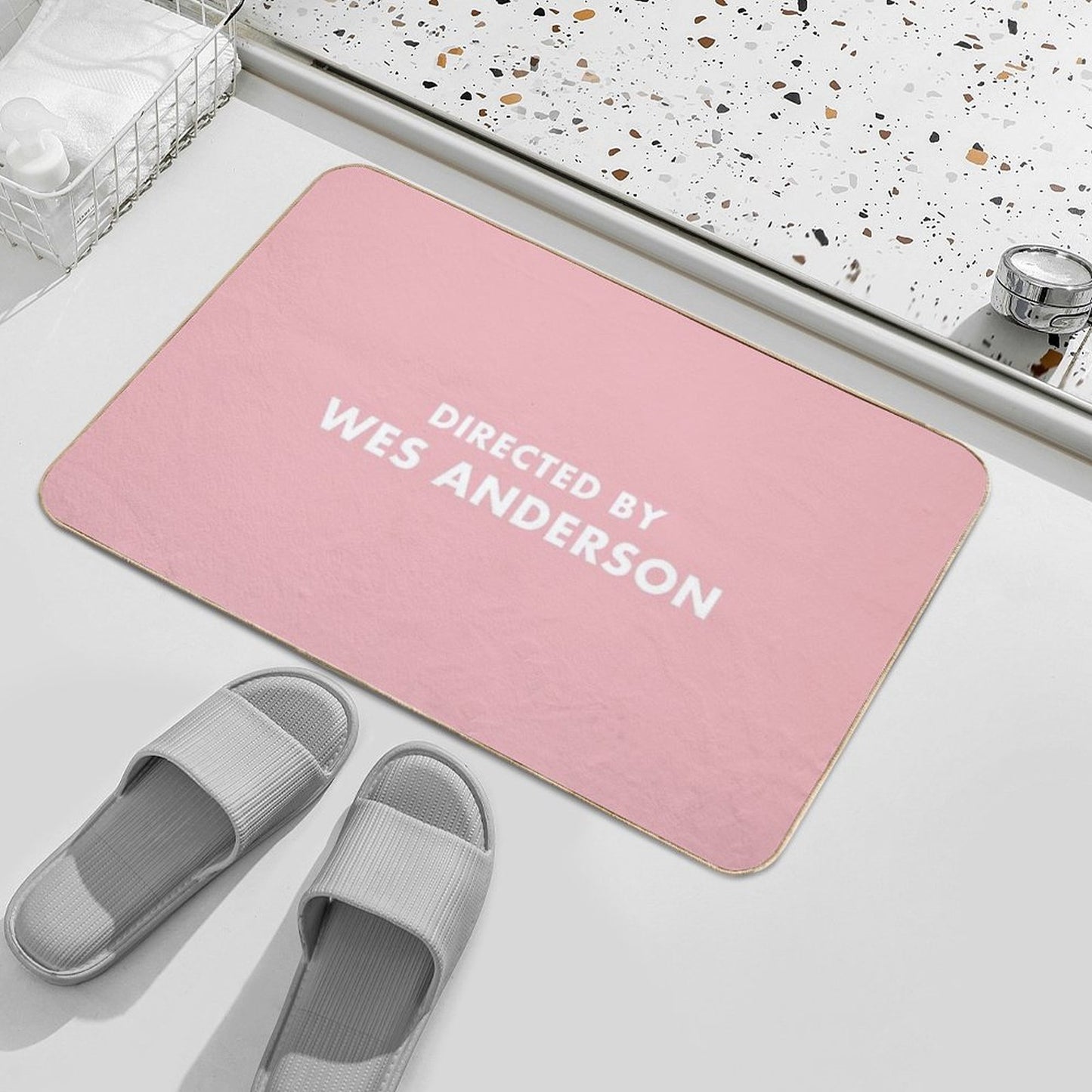 Directed by Wes Anderson Bath Mat