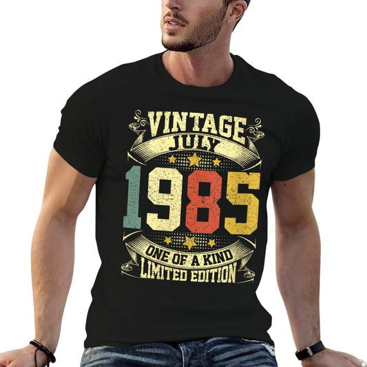 Womens 40 Years Old Gifts Vintage Made In July 1985 40th Birthday Versatile T-Shirt