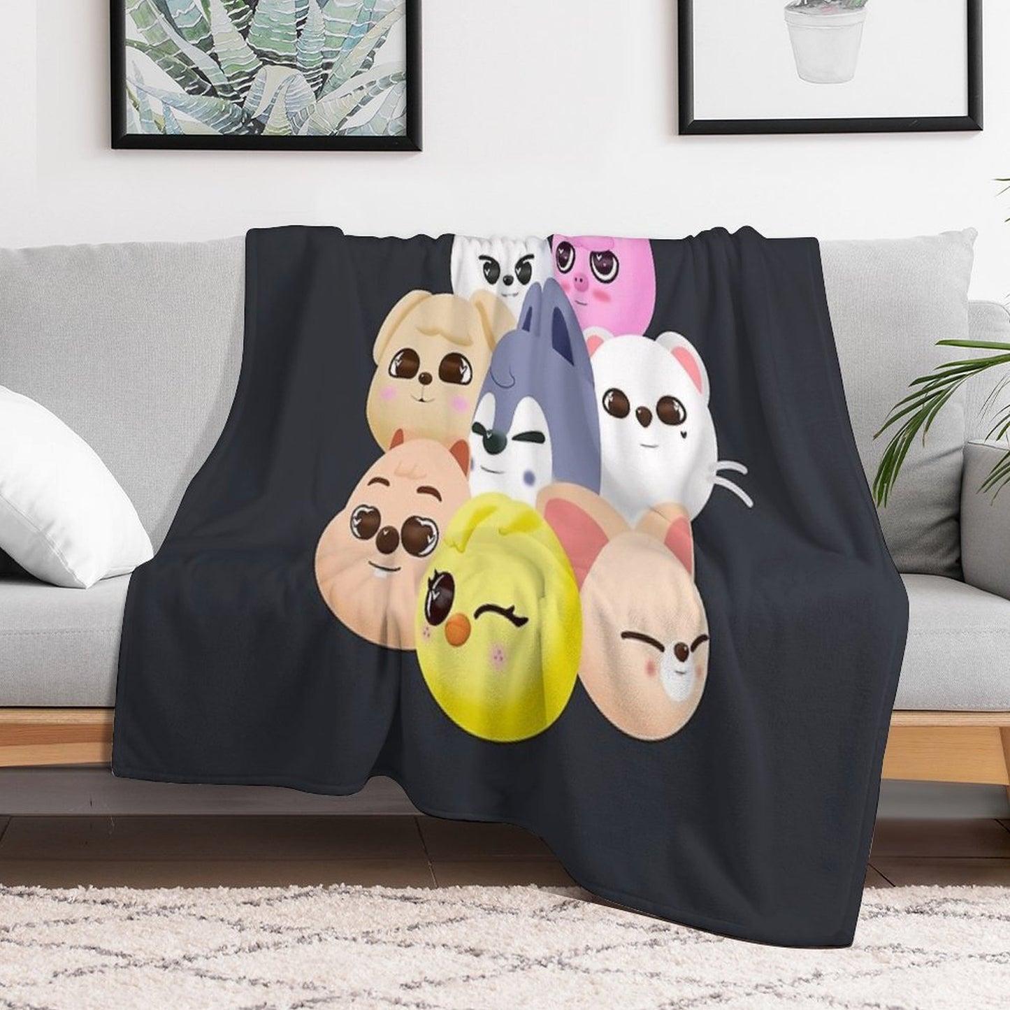 SKZOO Stray Kids SKZ Throw Blanket