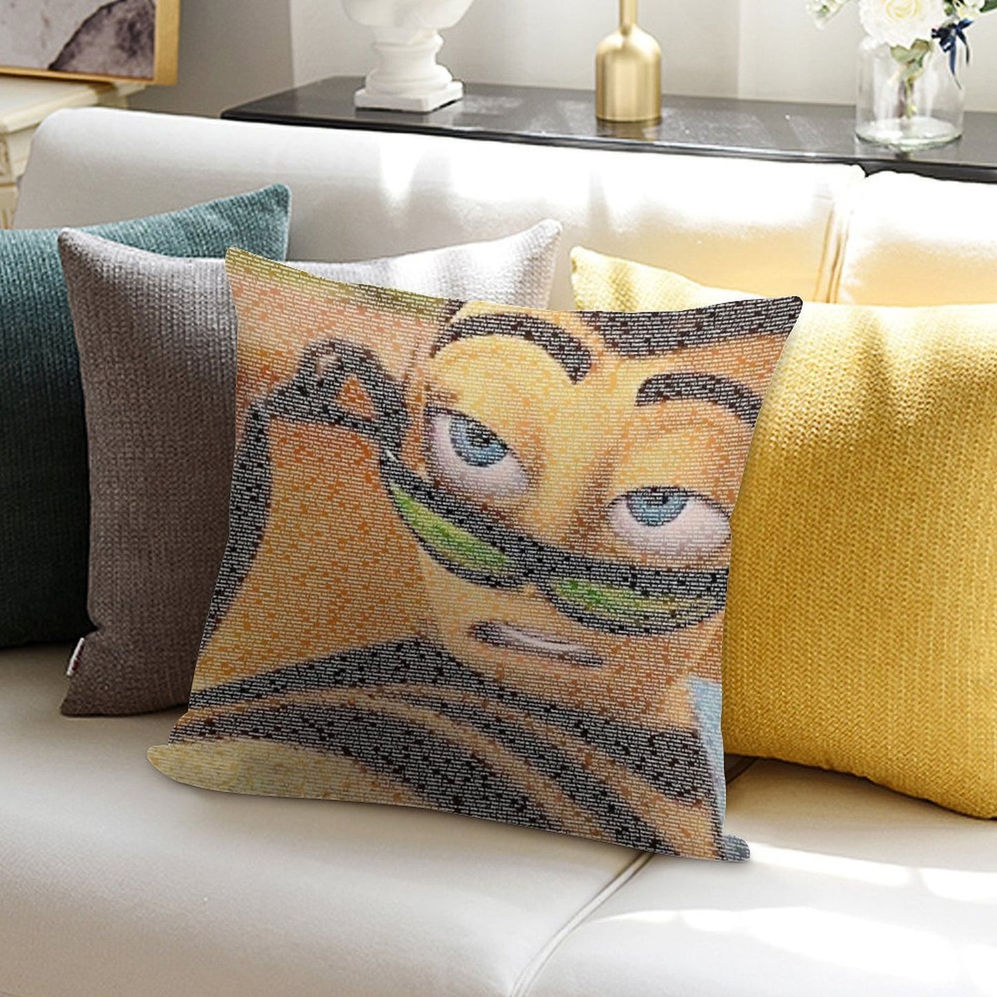 Barry B Benson IS The Bee Movie Script Soft Gift Ready Throw Pillow