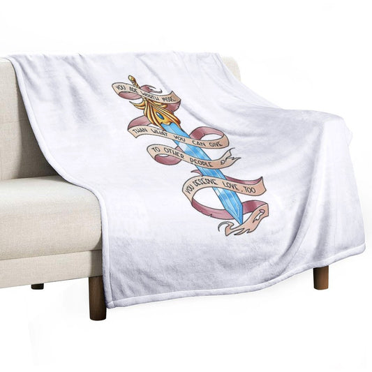 You Deserve Love Too Throw Blanket