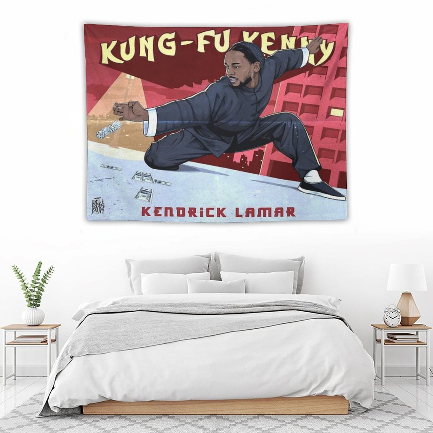 Kung Fu Kenny Tapestry
