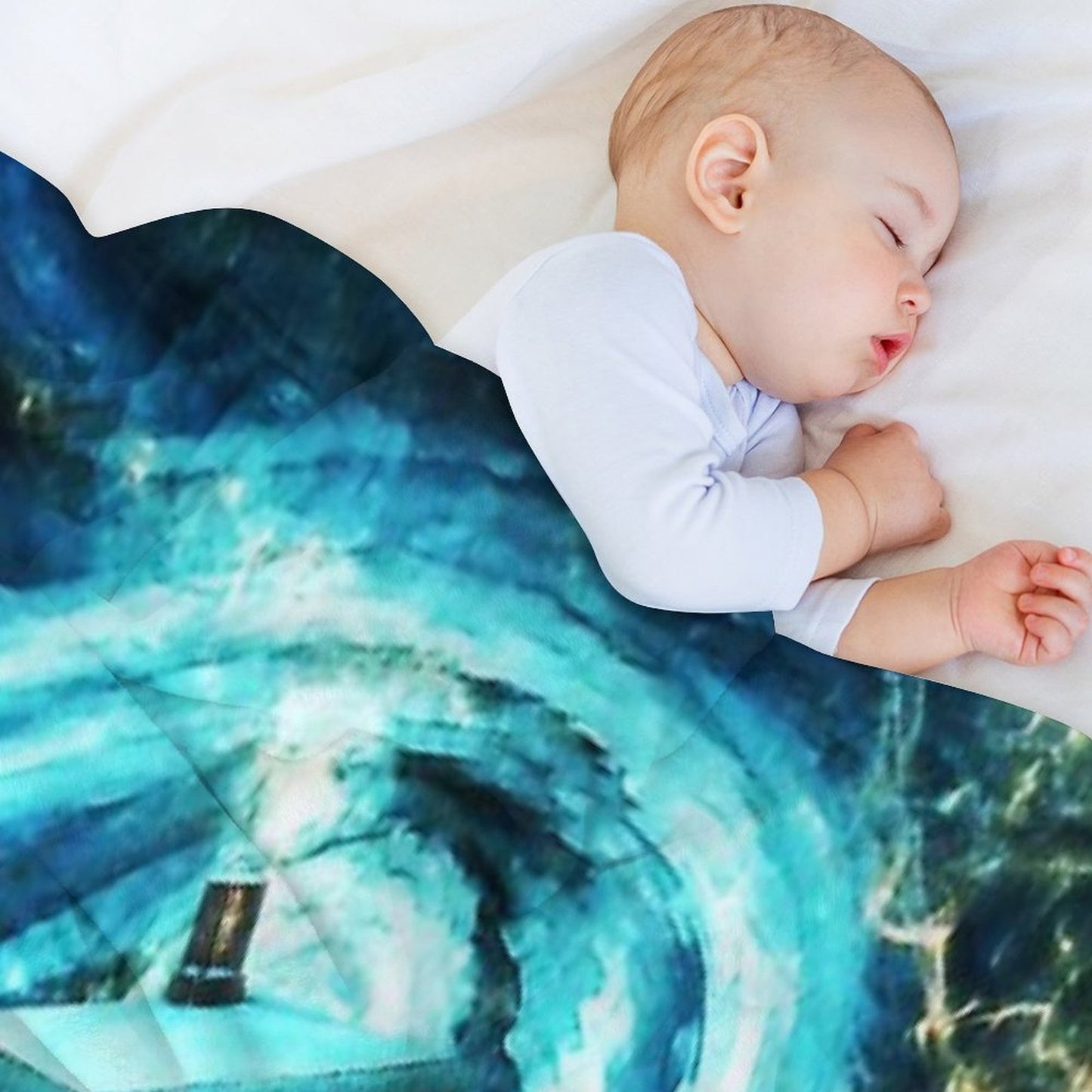 The Starry Night Throw Blanket