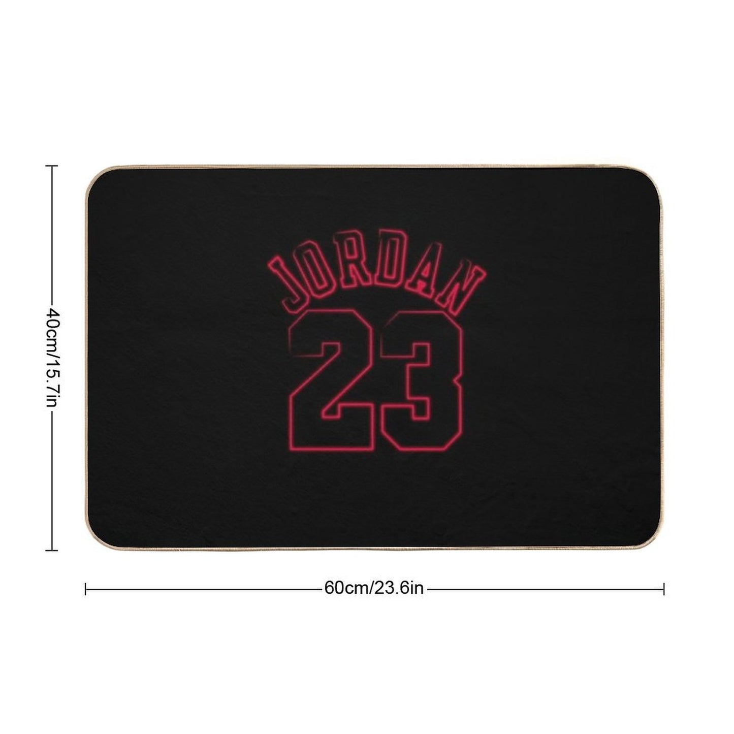Michael Jordan 23 Bath Mat