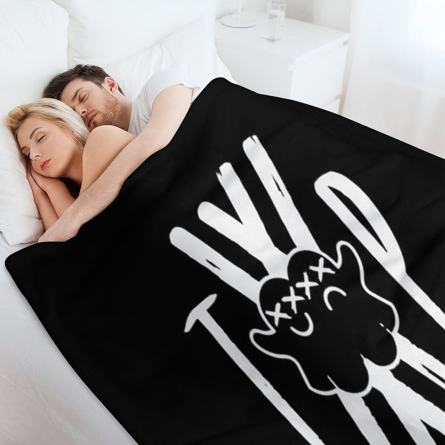 Twin Paranormal Merch Ghost Gang Throw Blanket