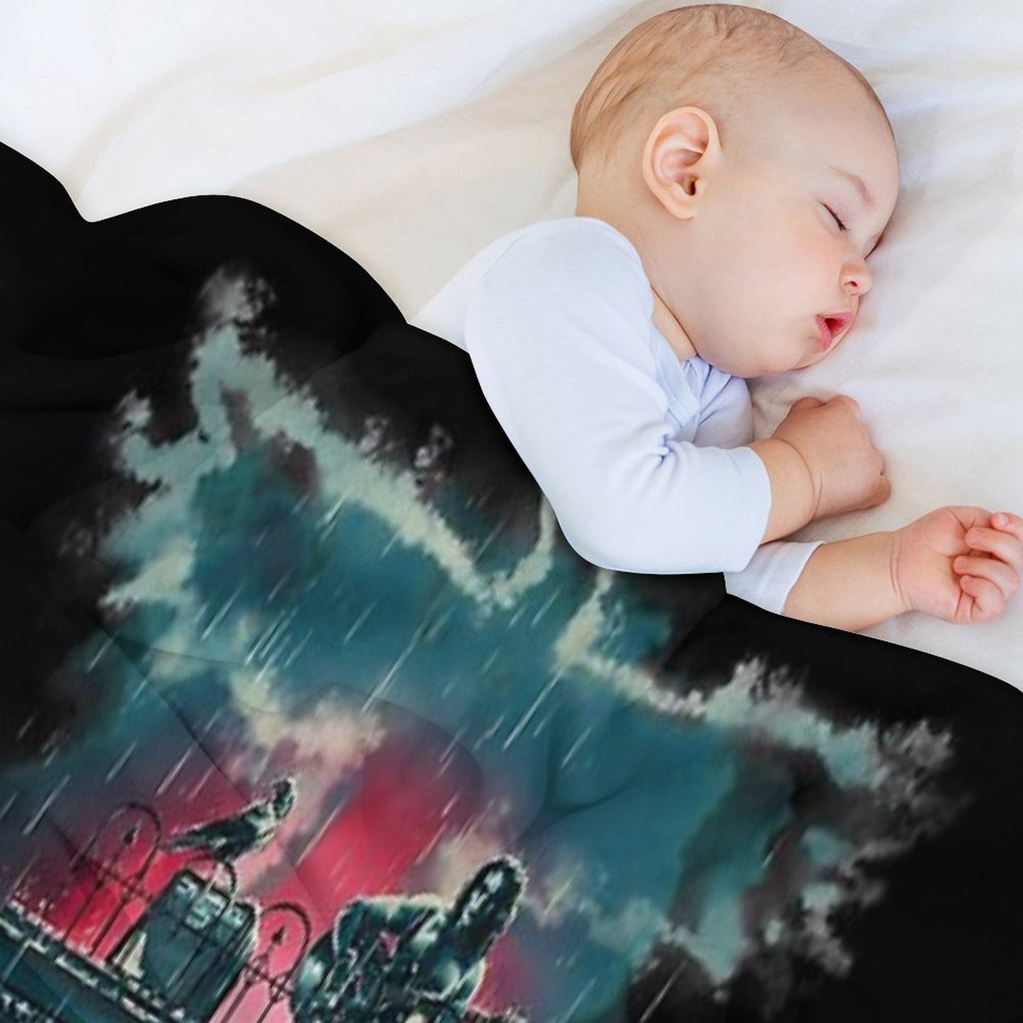 Brandon Lee The Crow Throw Blanket