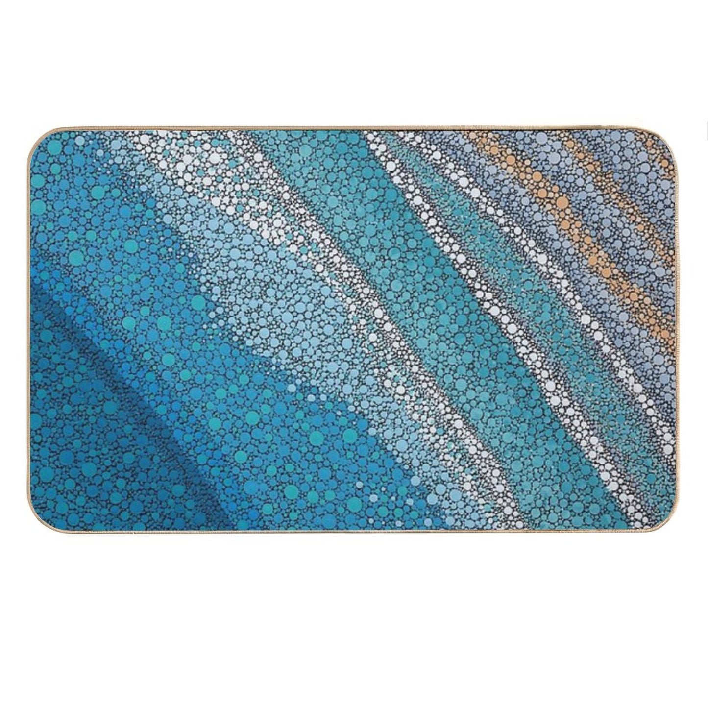 With The Tides Bath Mat