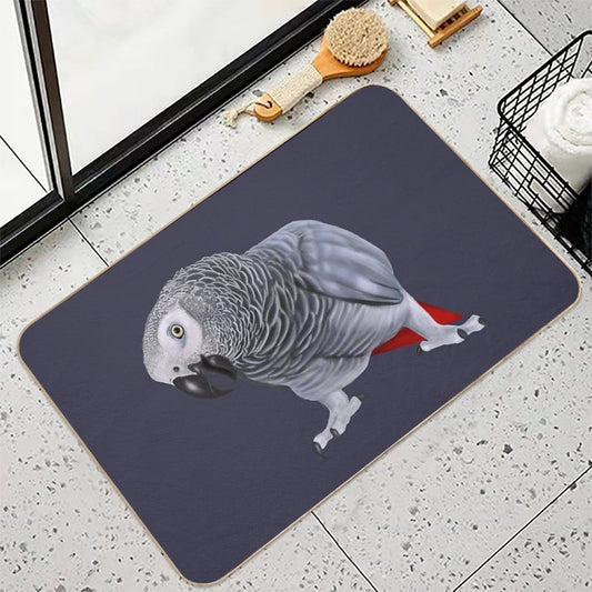 African Grey Parrot Bath Mat