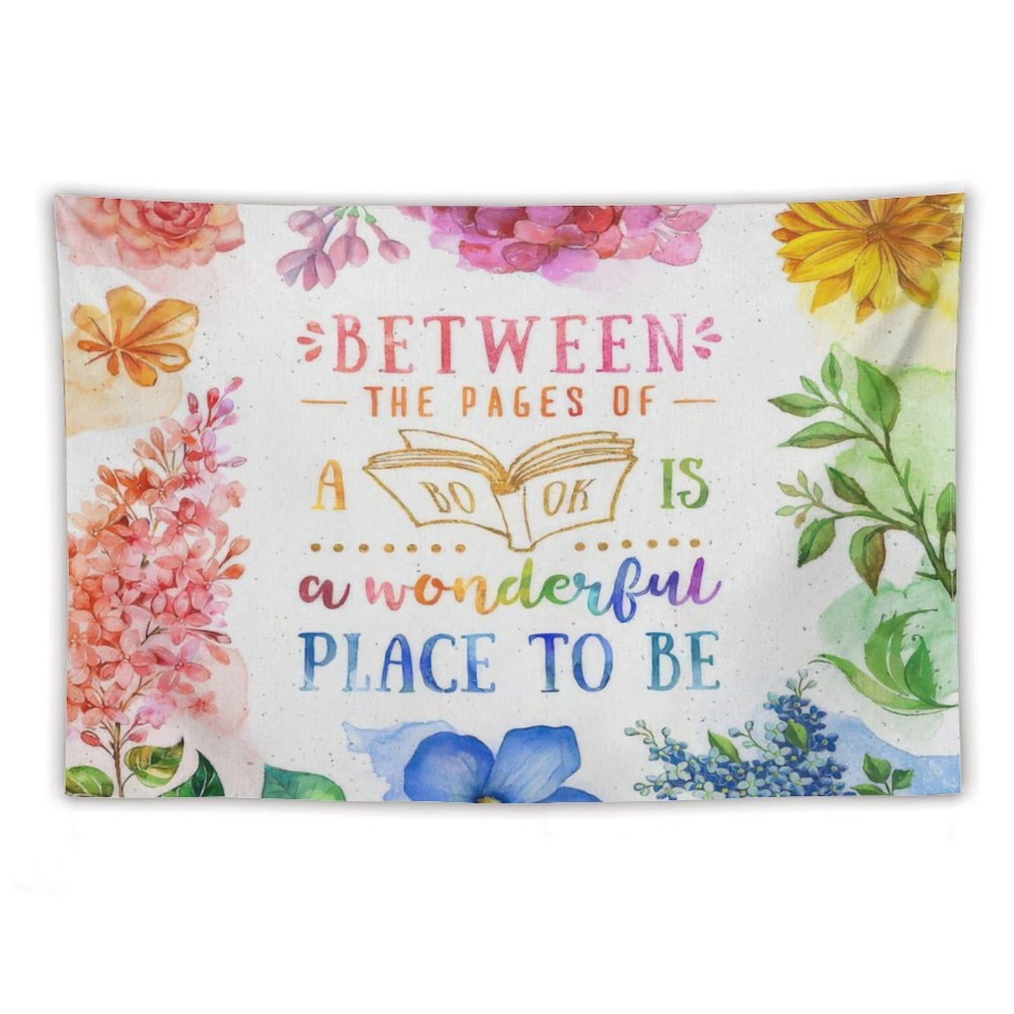 Between The Pages Tapestry