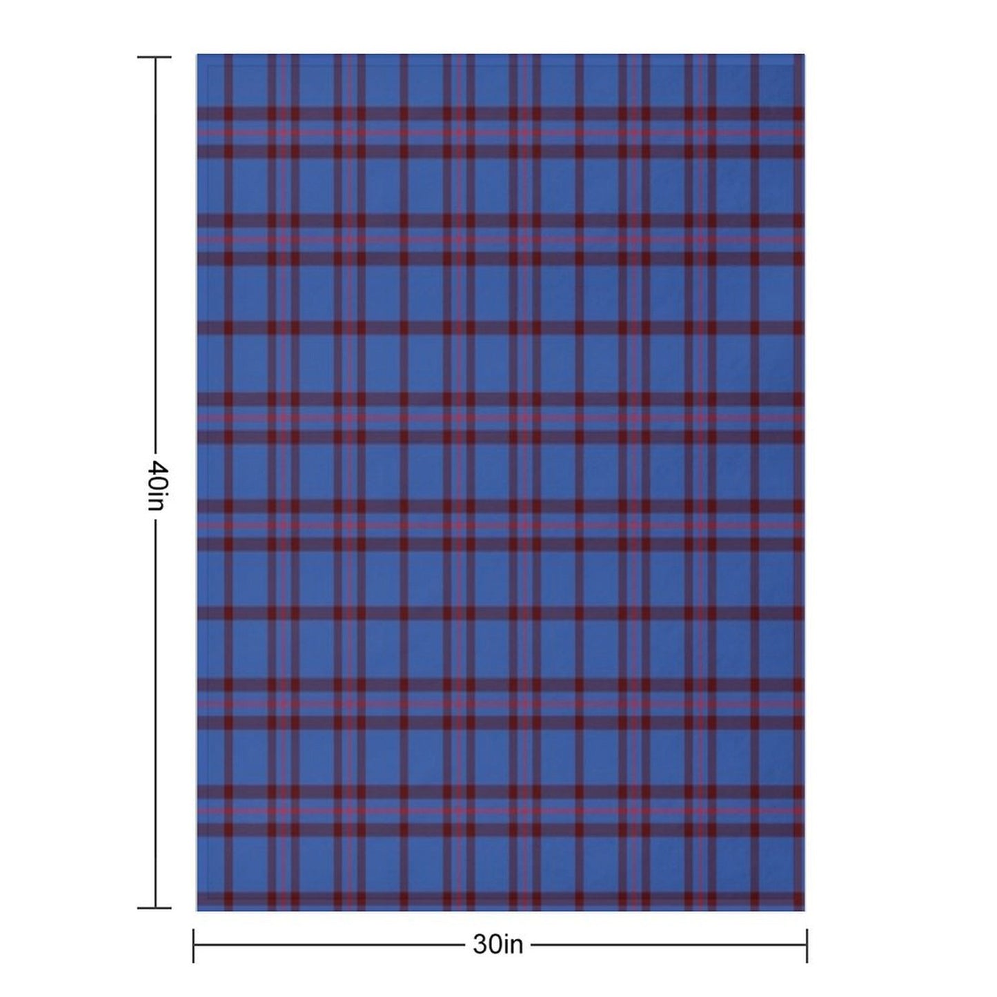 Clan Elliott Tartan Throw Blanket