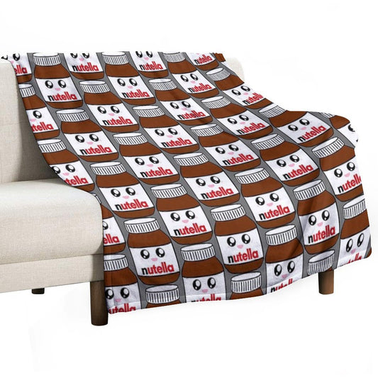 Nutella Throw Blanket