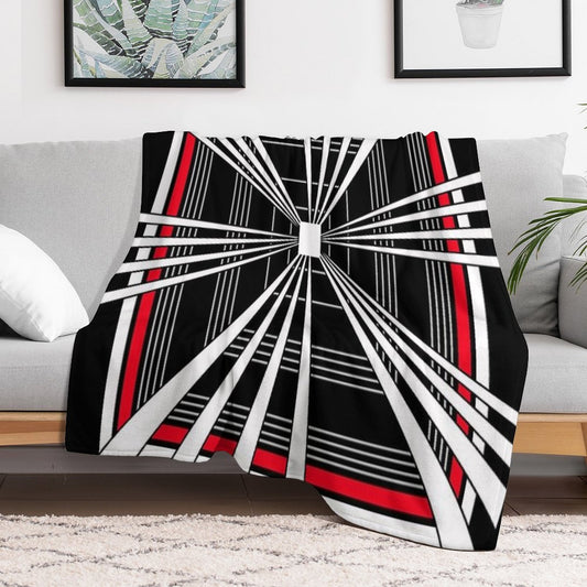 Tesla Plaid Mode Throw Blanket