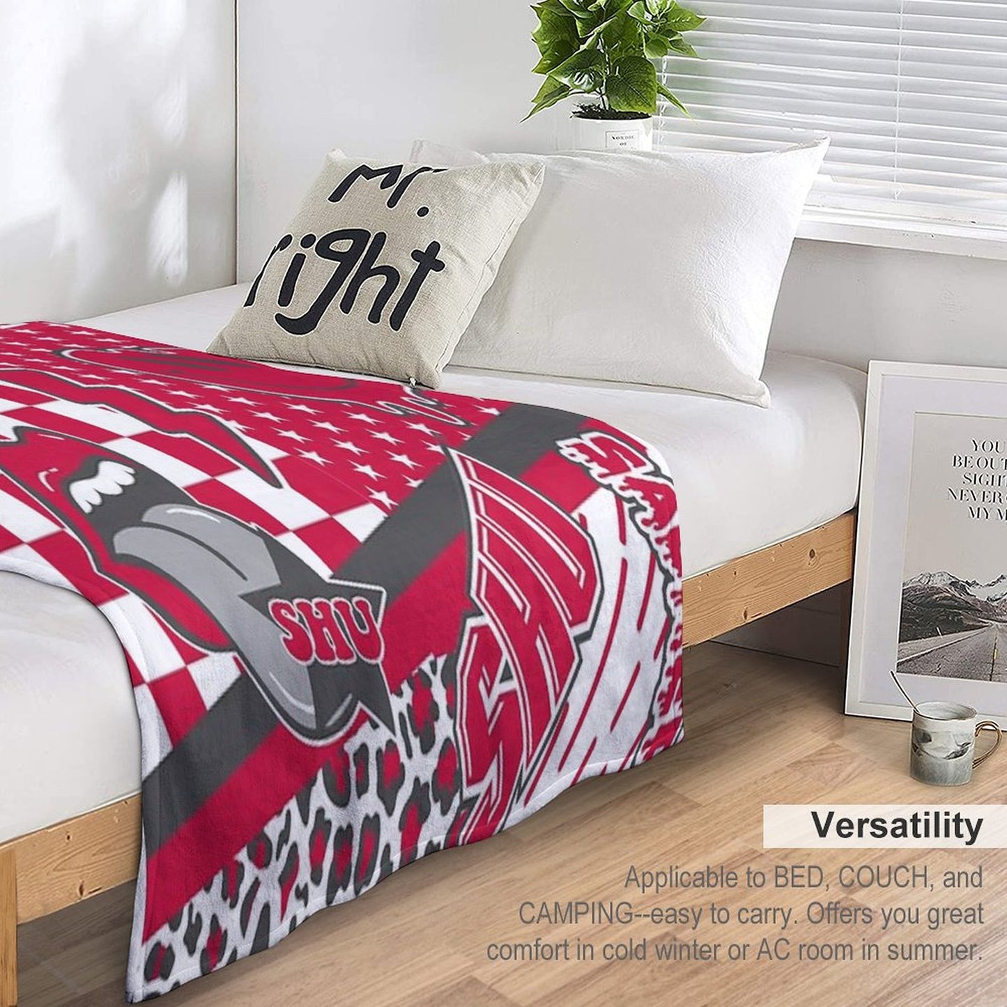 Sacred Heart Throw Blanket