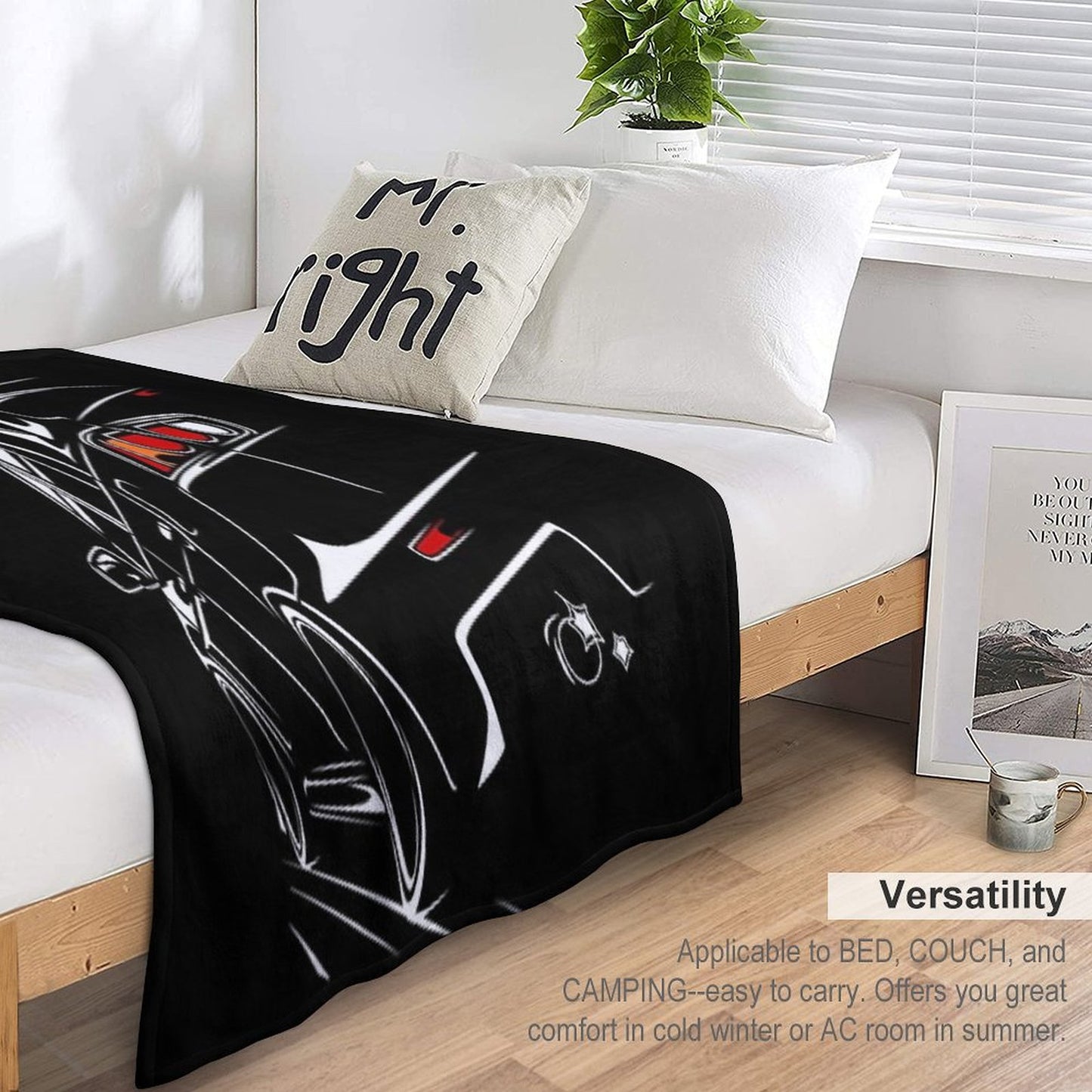 Mitsubishi Lancer Evo X Throw Blanket