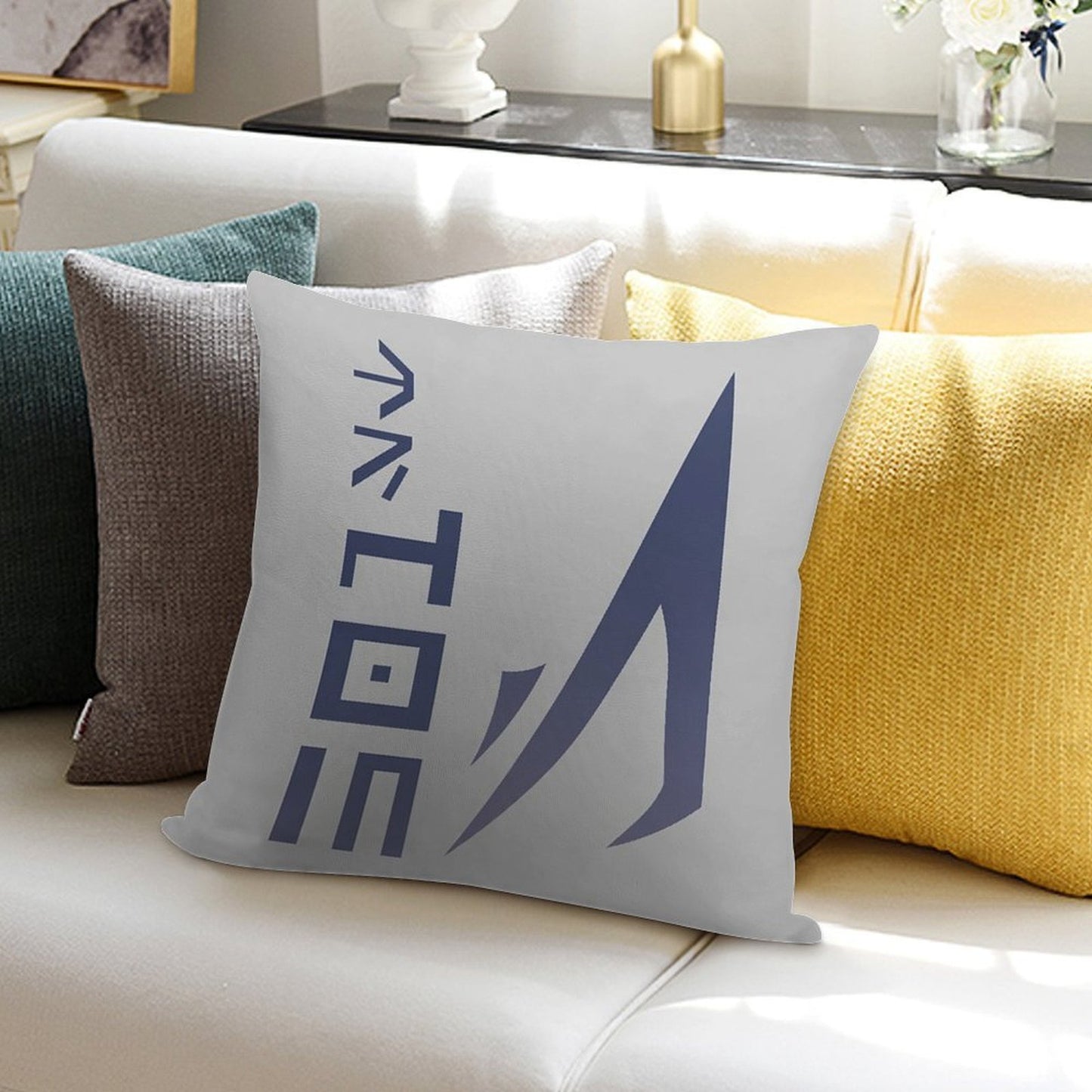 Rex's Legion Soft Luxury Feel Throw Pillow