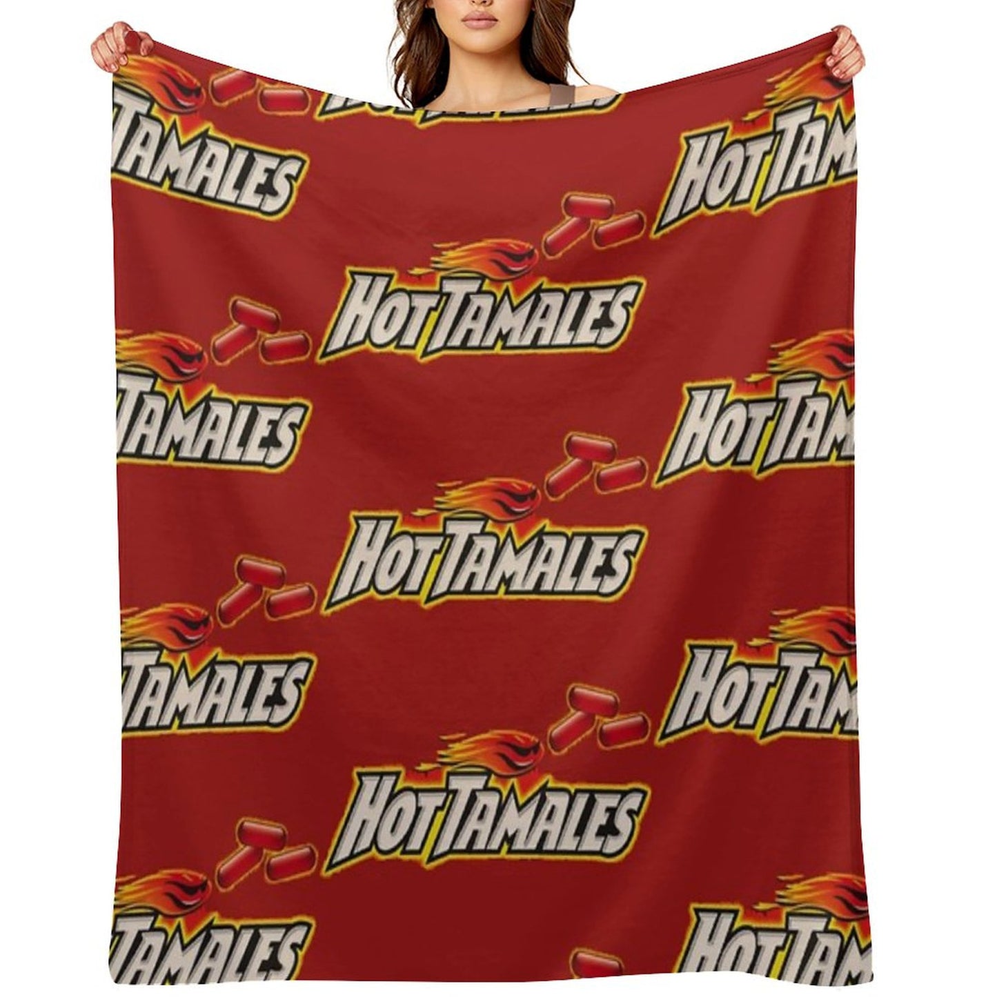 Hot Tamales Throw Blanket
