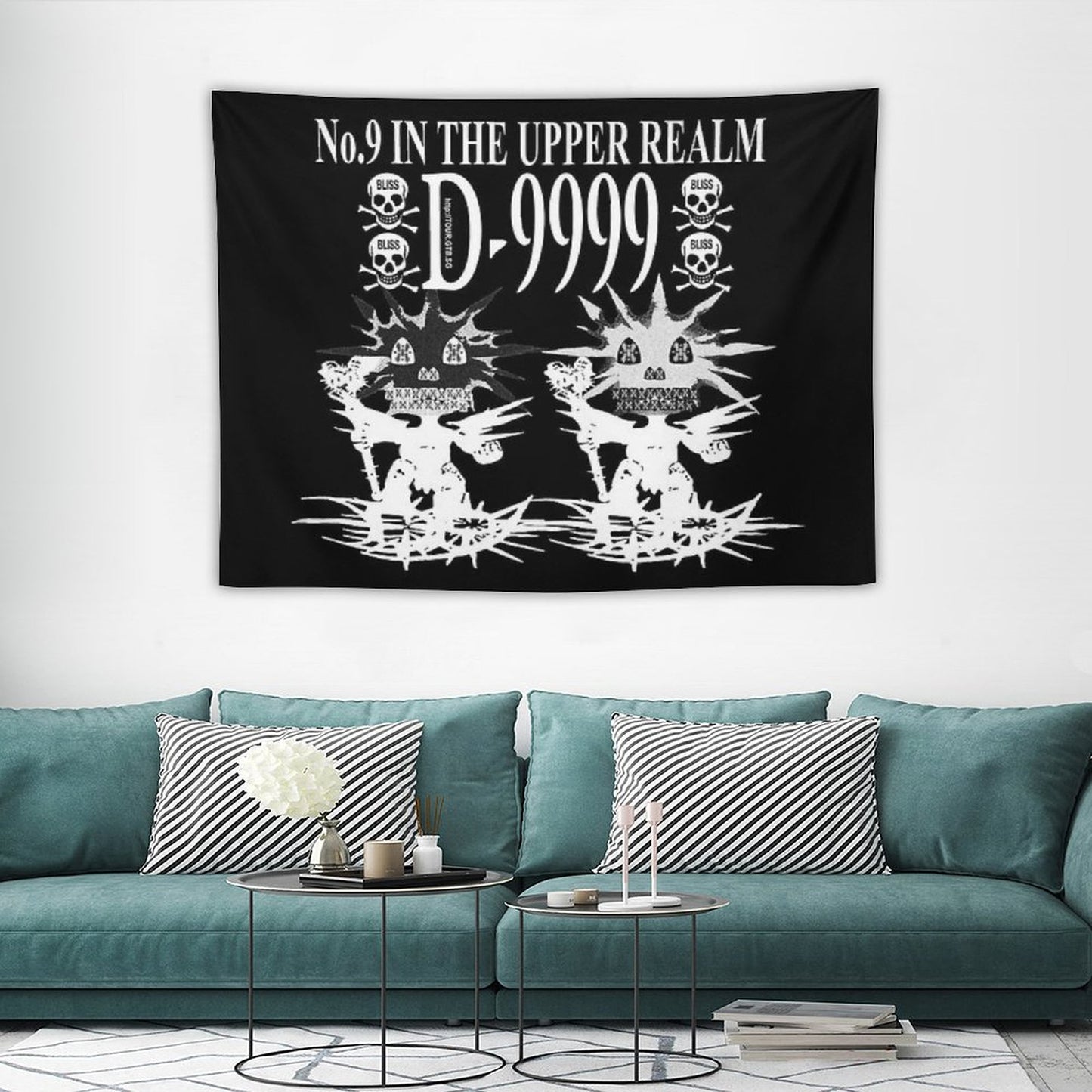Drain Gang No.9 IN THE UPPER REALM INV Tapestry