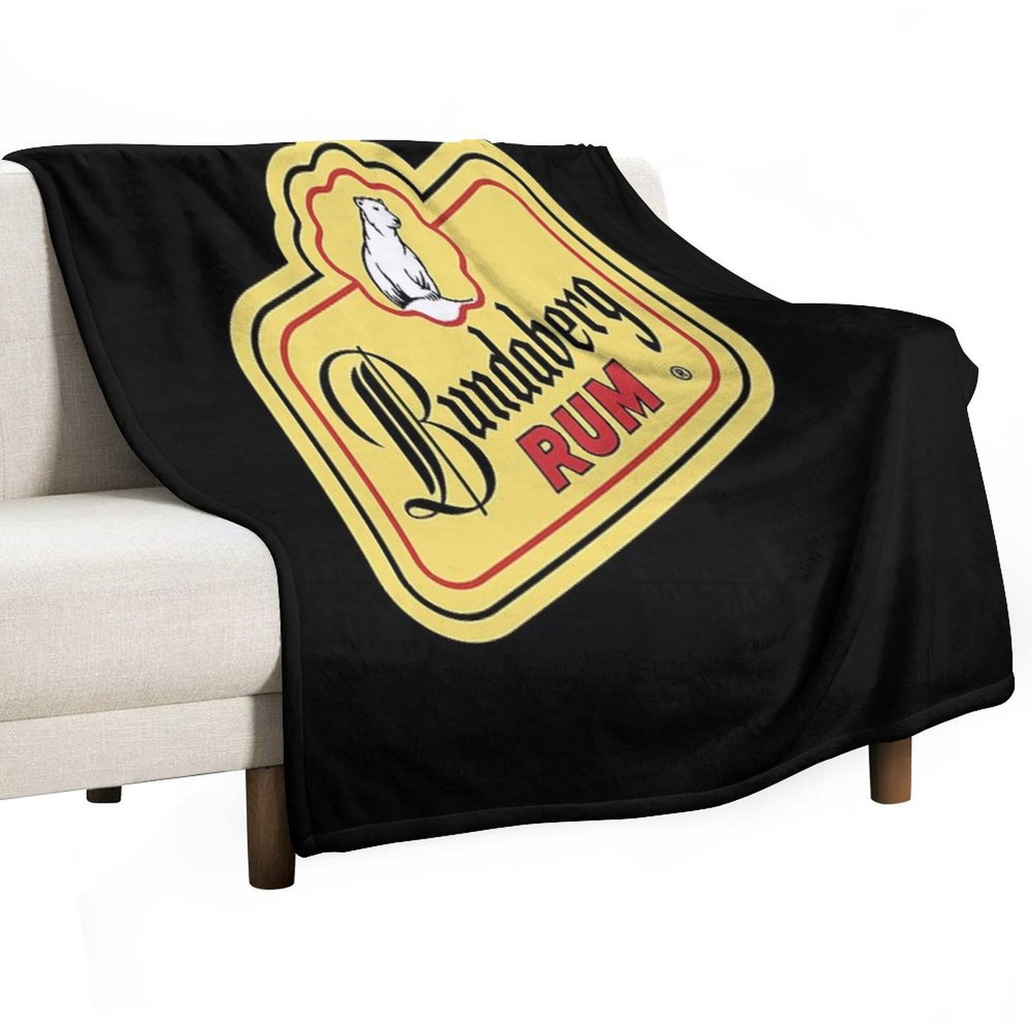BEST SELLER Bundaberg Rum Logo Merchandise Throw Blanket