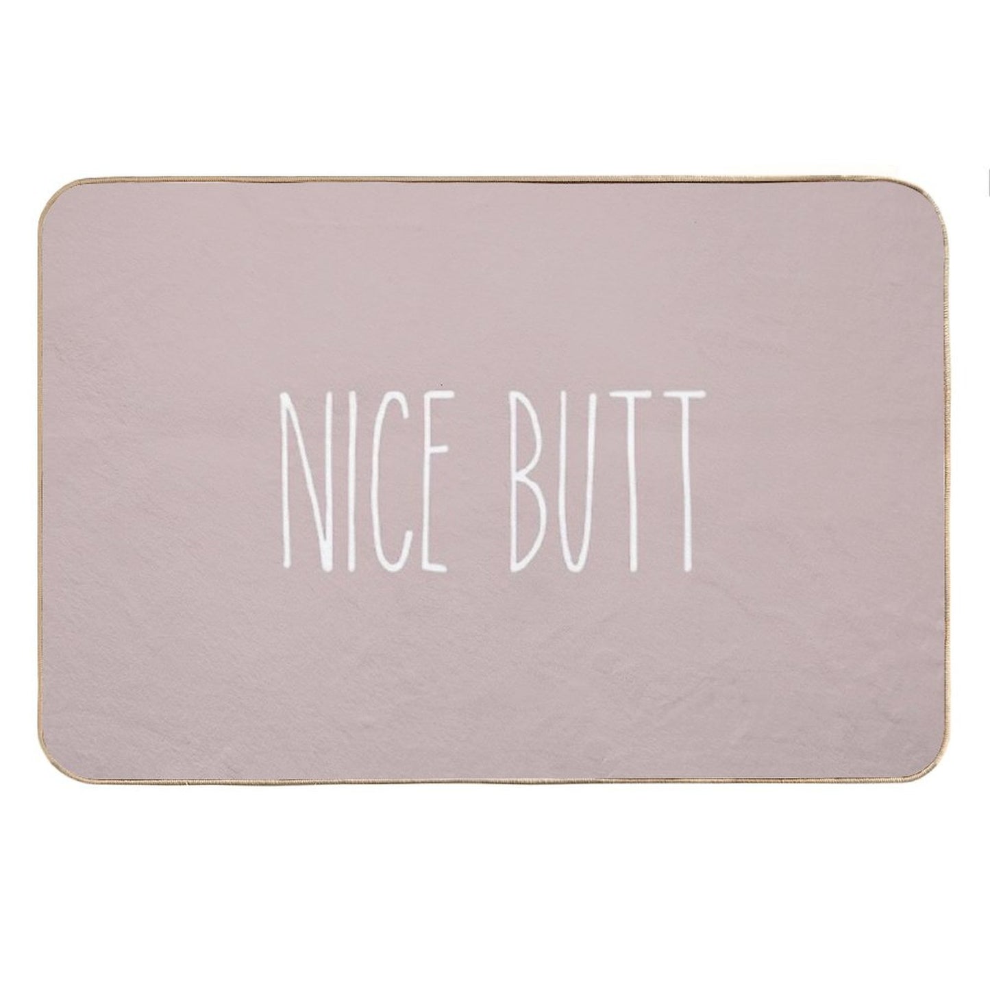 Nice Butt Matching Bath Mat And Shower Curtain Bath Mat