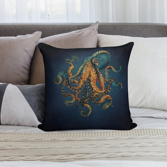 Underwater Dream IV Soft Washable Throw Pillow