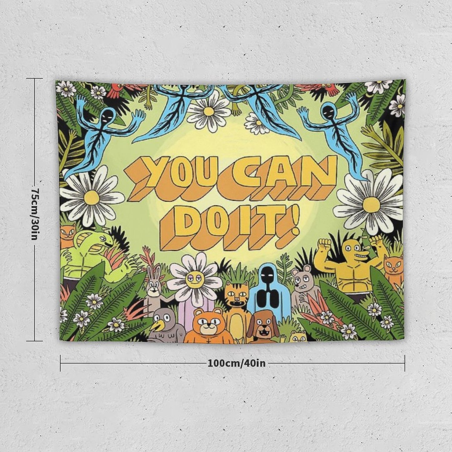 You Can Do It! Tapestry