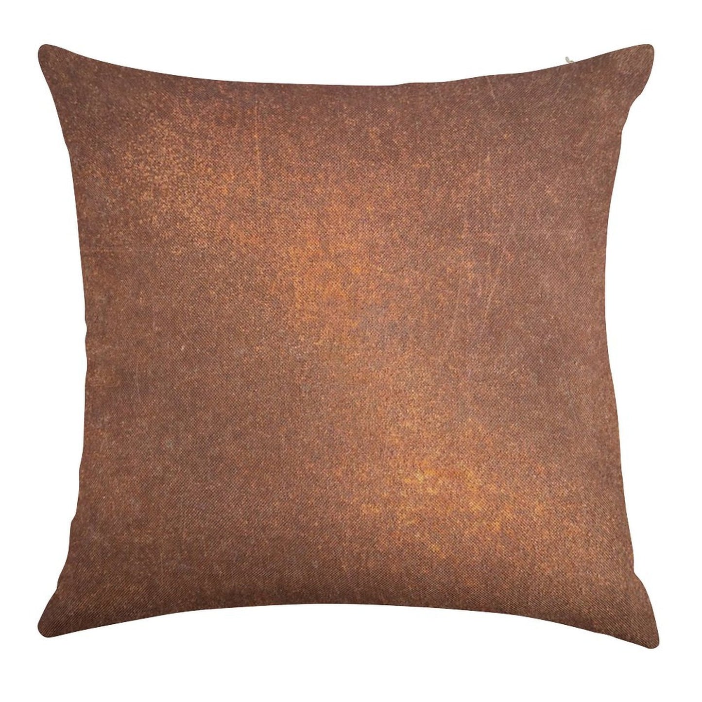 Old Metal Iron Rust Linen Throw Pillow Cover