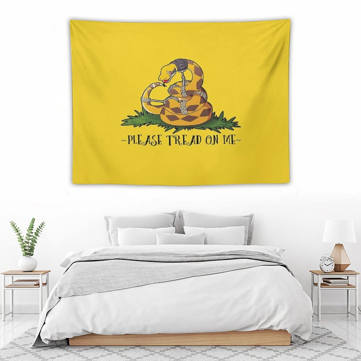 Please Tread On Me Tapestry