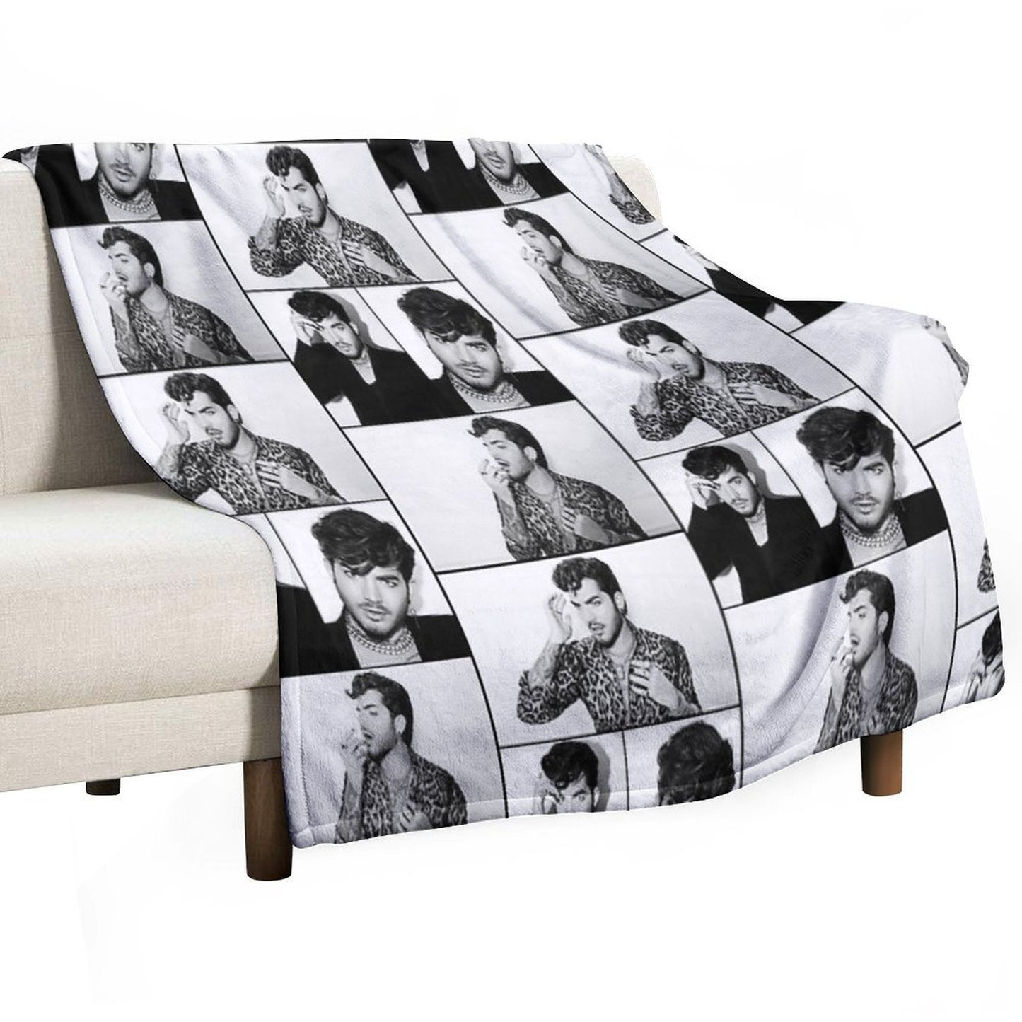 Stunning Adam Lambert Throw Blanket