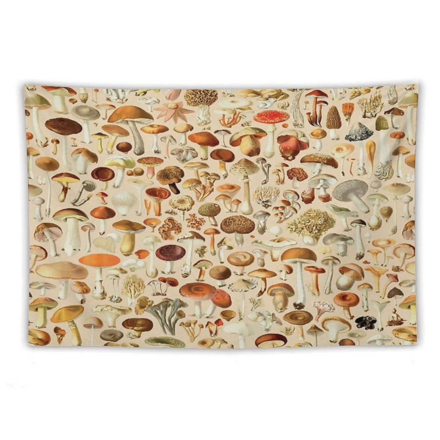 Vintage Mushroom Designs Collection Tapestry
