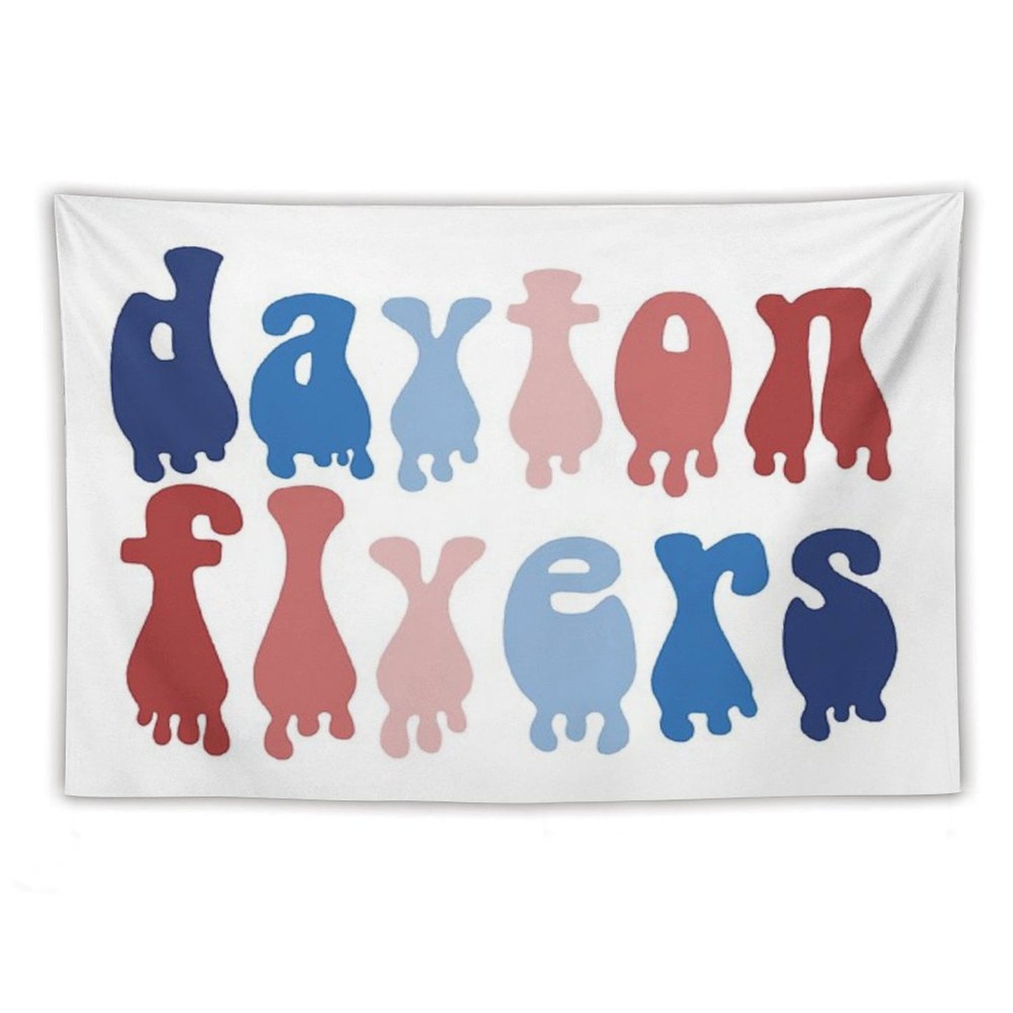 Dayton Flyers Drip Tapestry