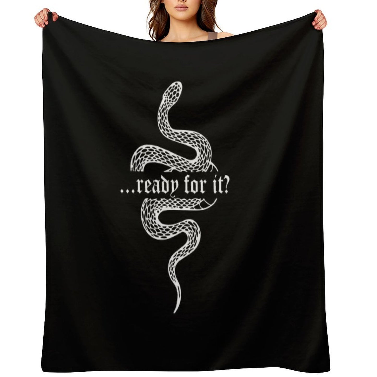 Are You Ready for It Rep Tv Throw Blanket