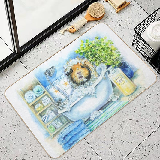 Marbles Takes A Bath Bath Mat