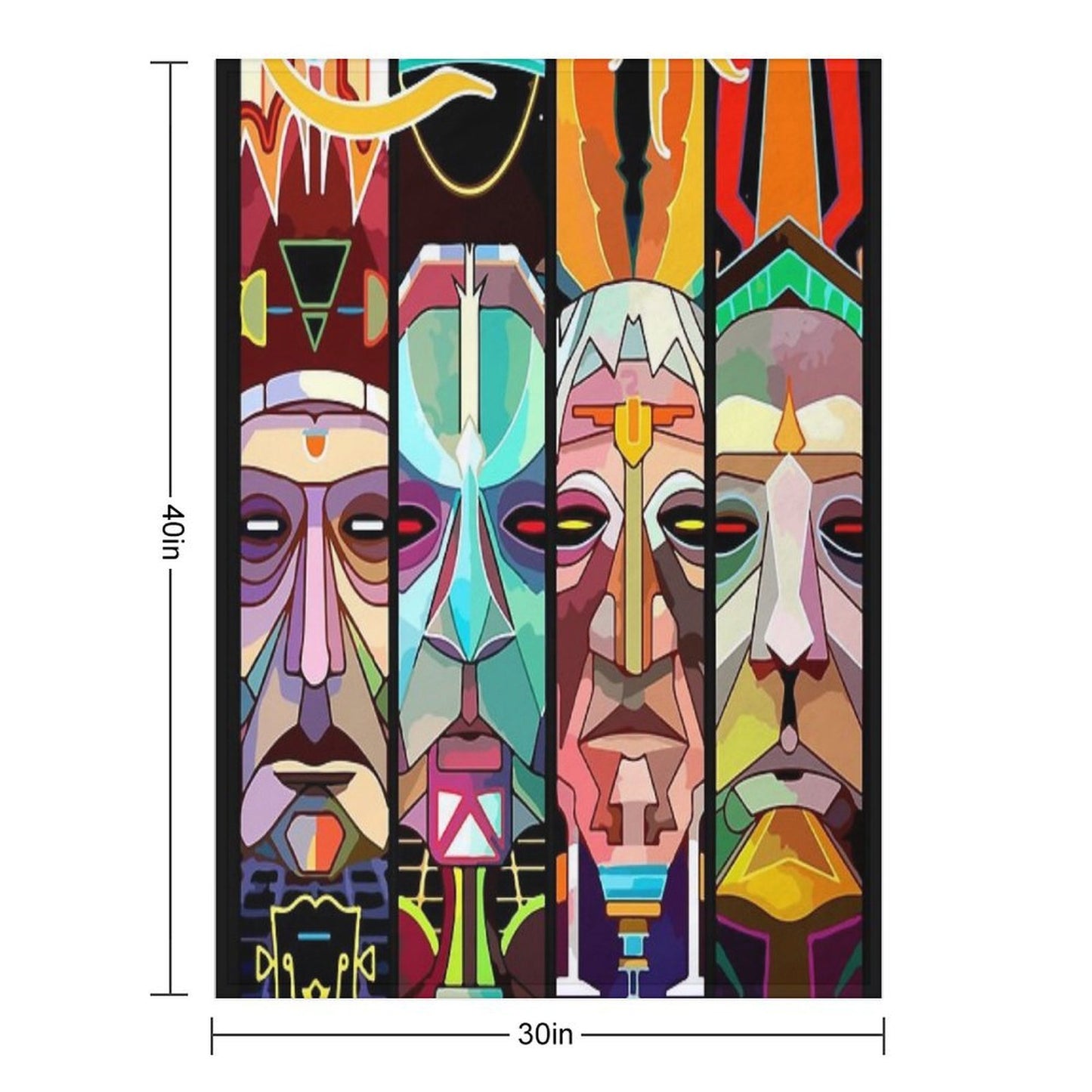 Clutch Band Throw Blanket