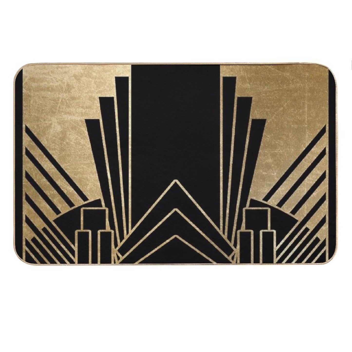 Art Deco Design Bath Mat