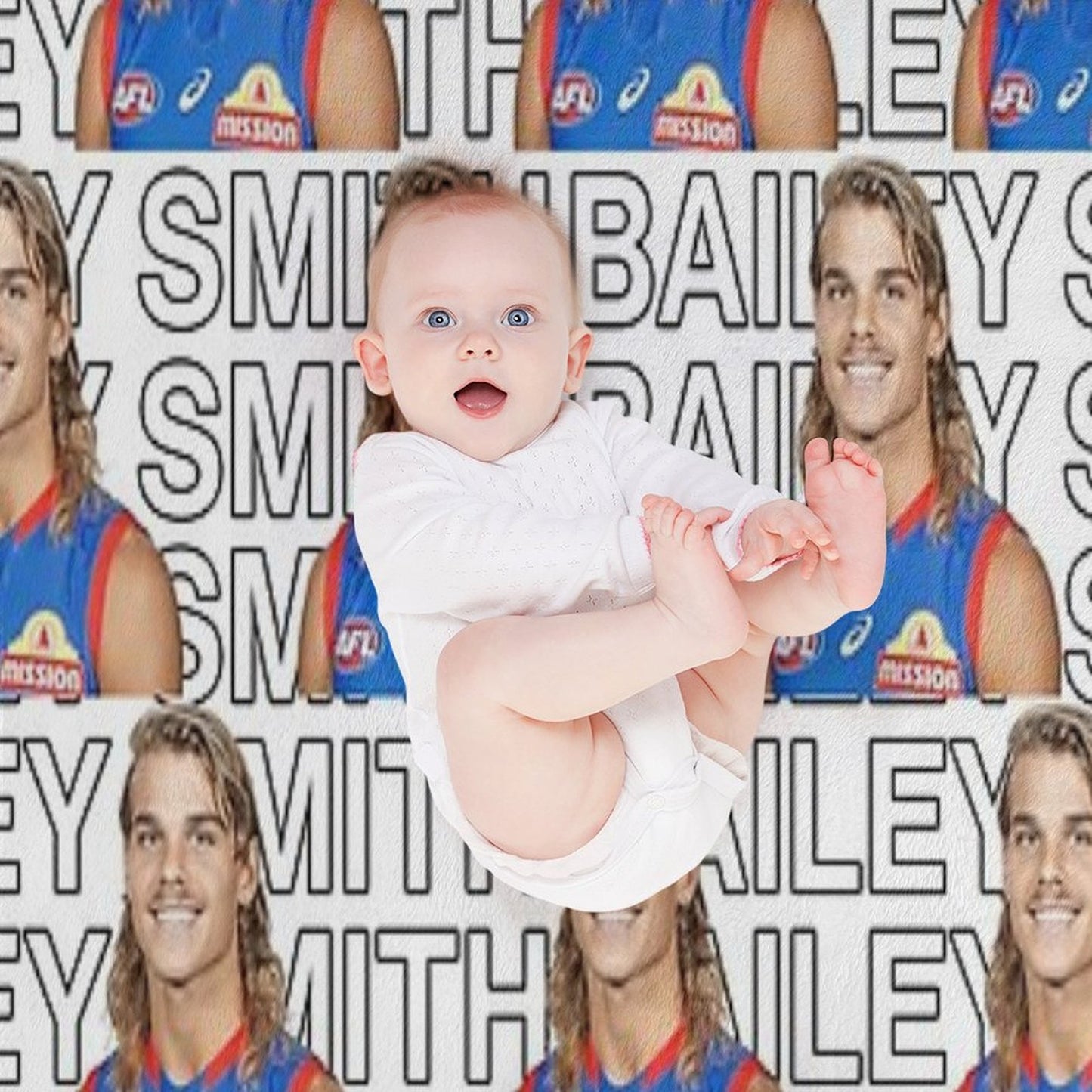 Bailey Smith Throw Blanket