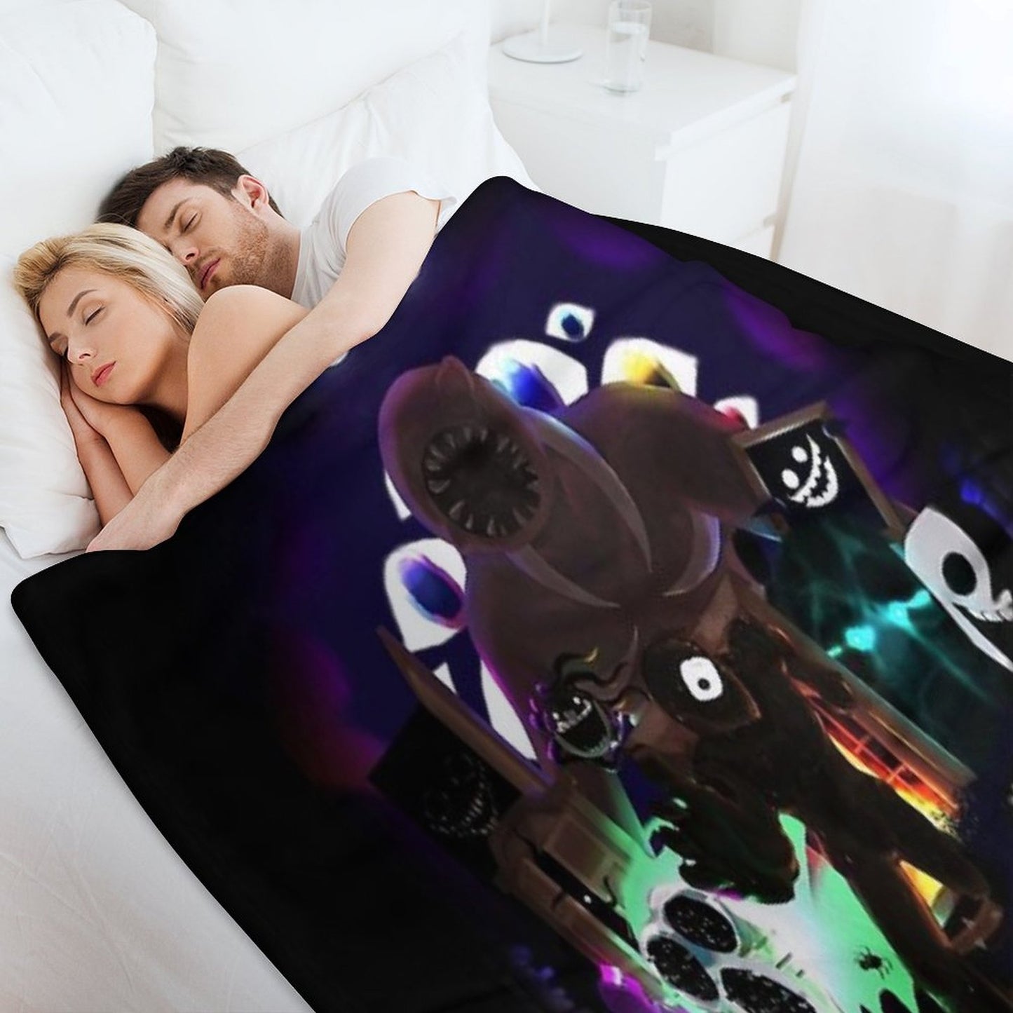Roblox Doors Team Throw Blanket