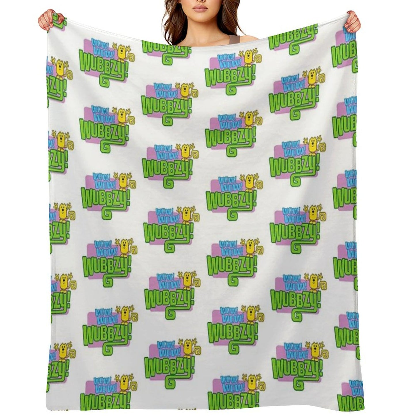 Wow Wow Wubbzy Throw Blanket