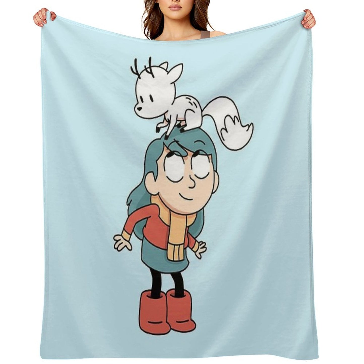 Hilda And Twig Hilda Throw Blanket