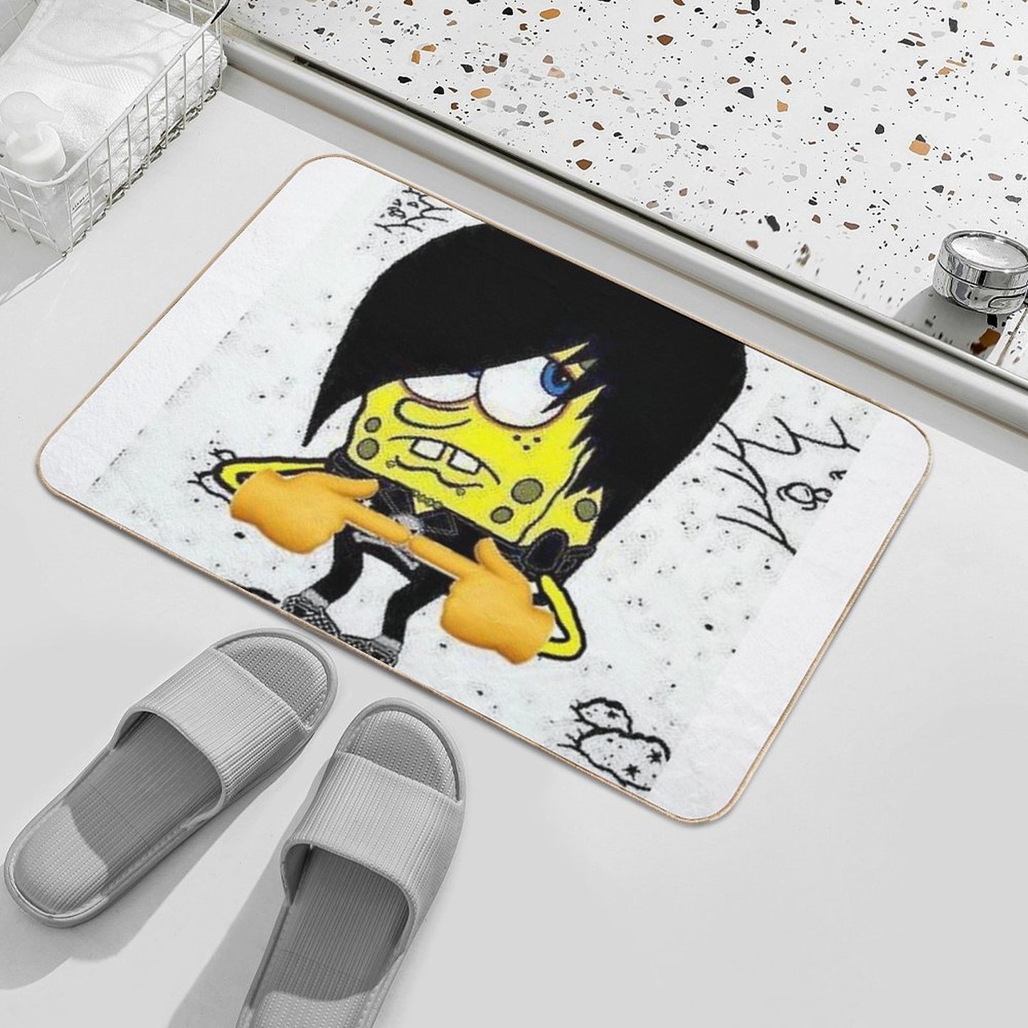 Emo Bob Bath Mat
