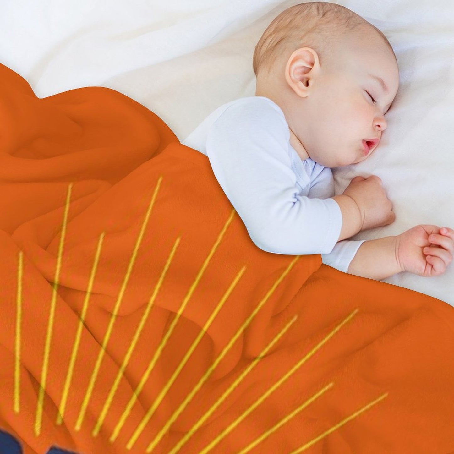 Aperol Spritz Orange Throw Blanket