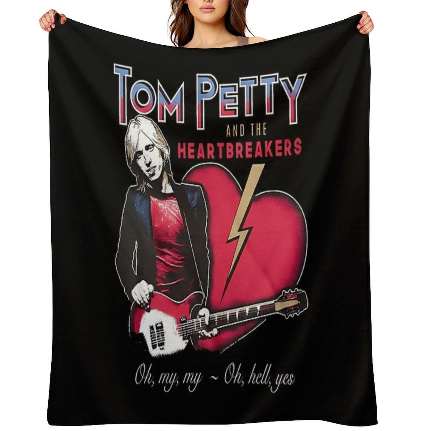 Inspired By --- (Tom And Petty Boys) --- Like A God Throw Blanket