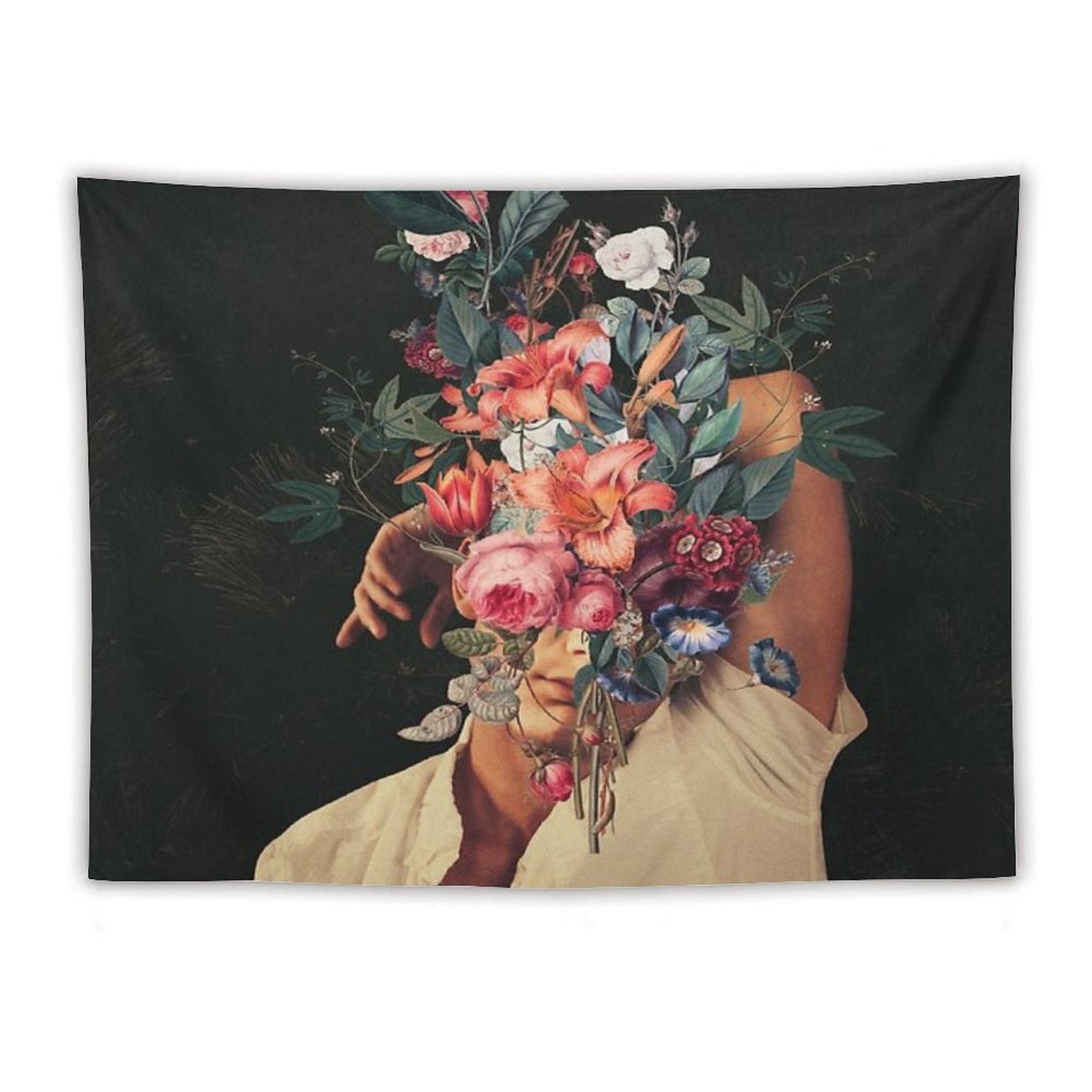 Roses Bloomed Every Time I Thought of You Tapestry