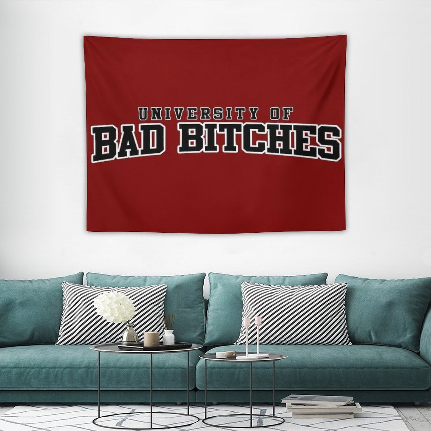 University Of Bad Bitches Tapestry