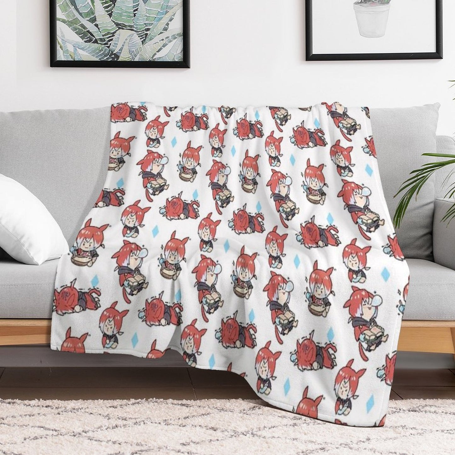 Crystal Exarch Throw Blanket