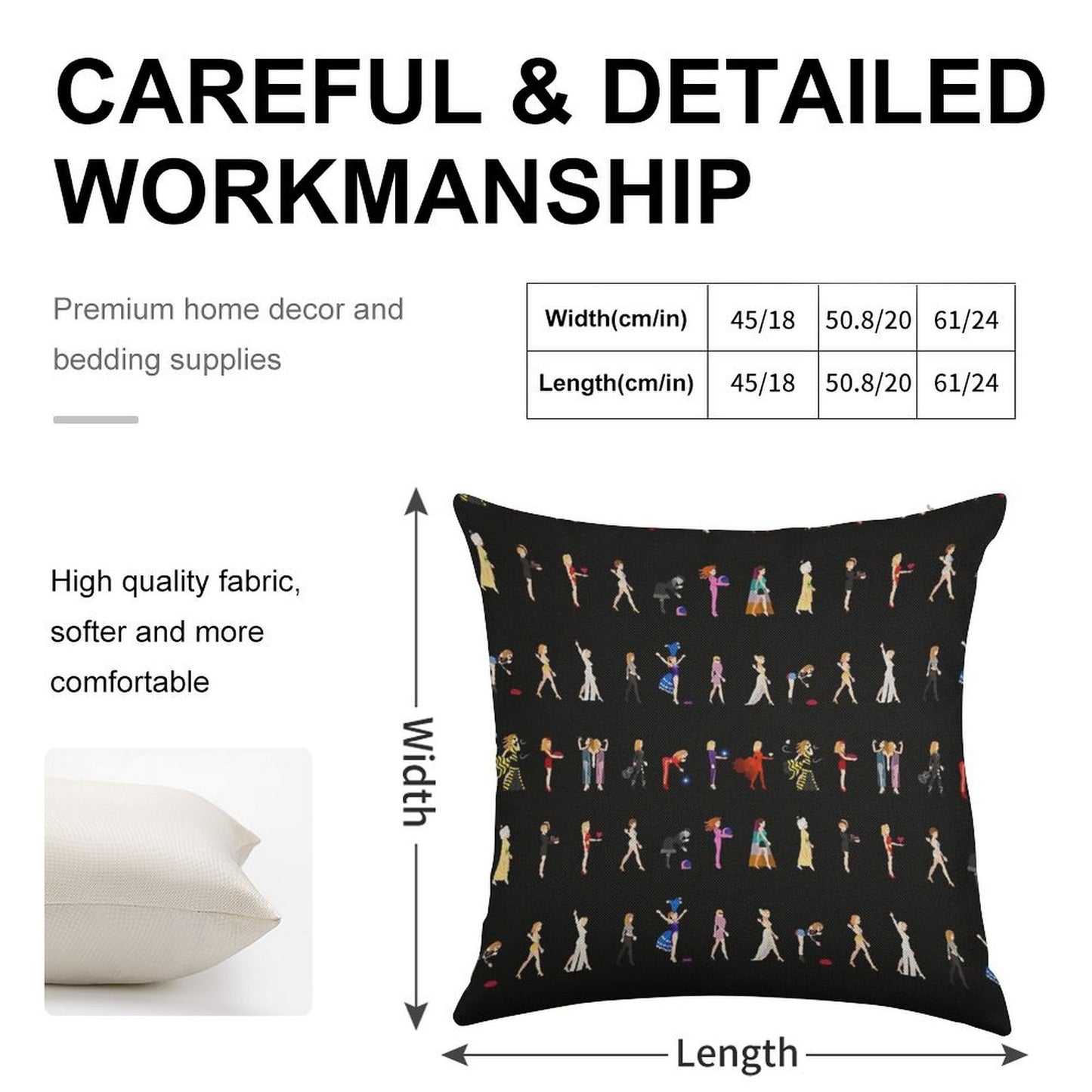 Kylie Evolution Linen Throw Pillow Cover