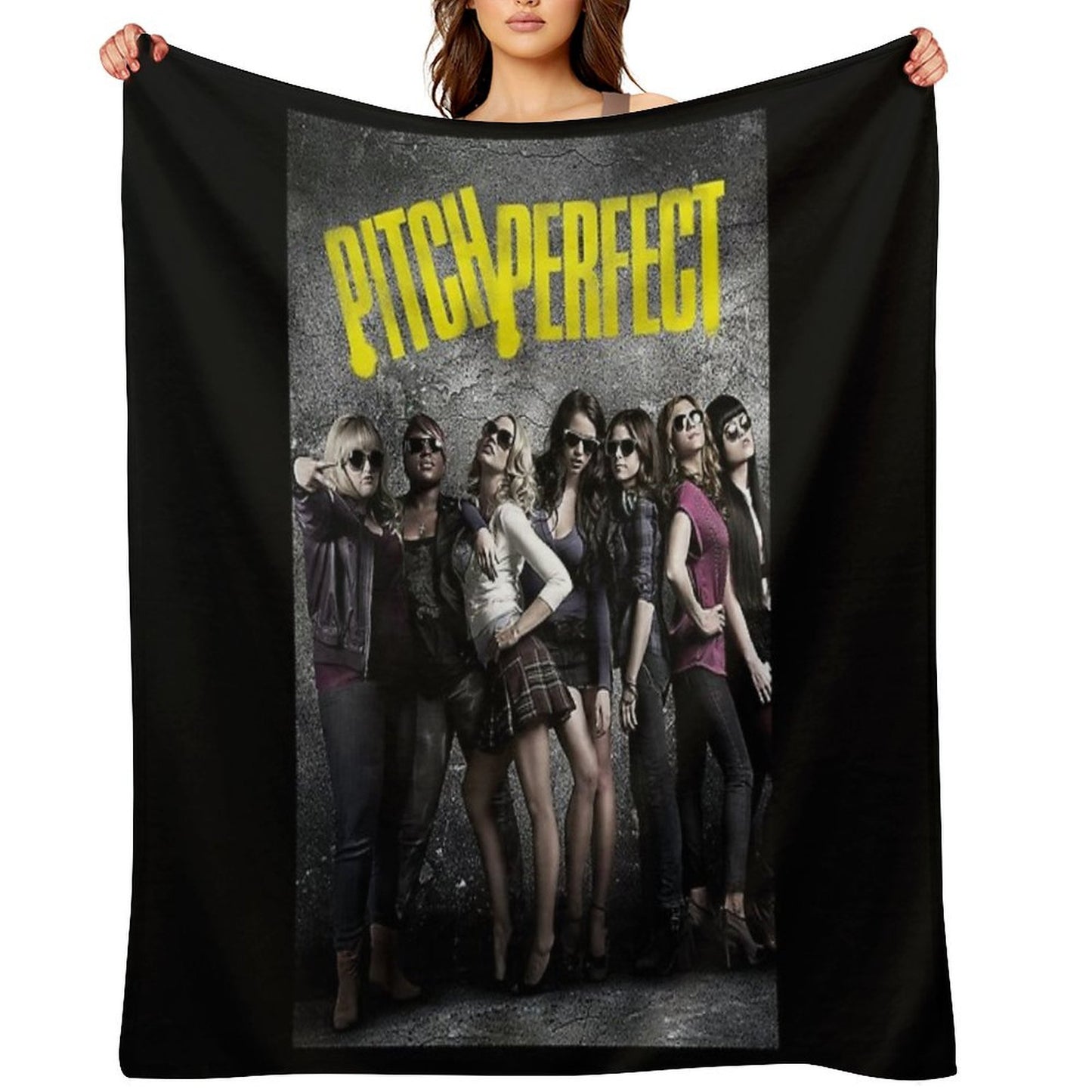Pitch Perfect Film Comedy Throw Blanket