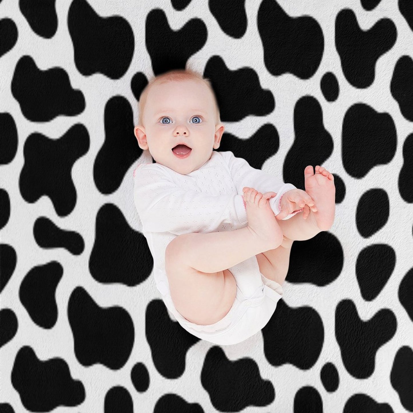 COW PRINT PATTERN Throw Blanket