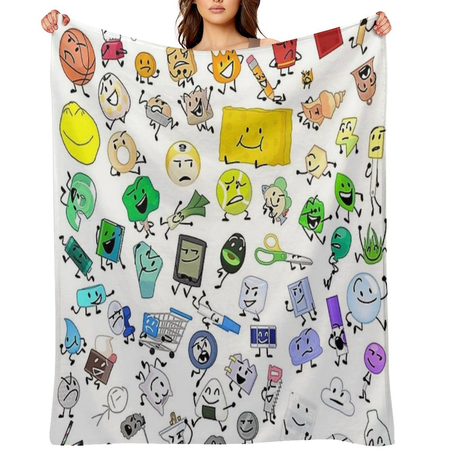 BFB And TPOT Full Cast Throw Blanket